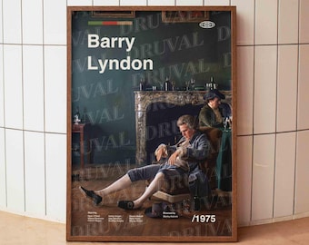 Stanley Kubrick Filmposter von Barry Lyndon - Stanley Kubrick Film