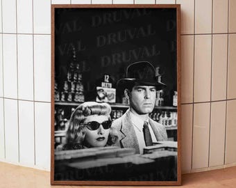 Double Indemnity Print, MacMurray Stanwyck Film Still, Billy Wilder Noir Cinema Photo, 40s Film Noir Art, Cinephile Gift