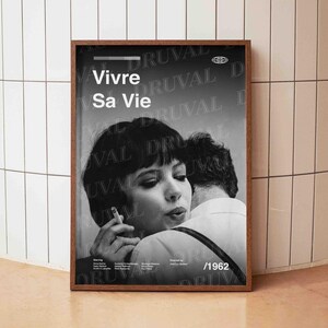 Vivre Sa Vie Poster - Etsy