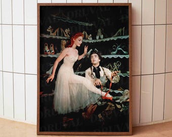 Moira Shearer Photo Print, Die Roten Schuhe Film Still, Ballett Kino Foto, Powell Pressburger Film Still, Cinephile Geschenk