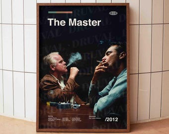 The Master Poster, Leinwanddruck Paul Thomas Anderson von Joaquin Phoenix