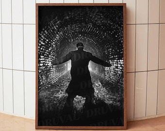 The Third Man Print, Orson Welles Film Still, 1949 Film Noir Photo, Vienna Cinema Wall Art, Cinephile Gift