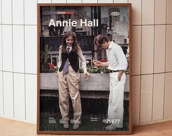 Annie Hall 1977 Vintage Film Poster - Woody Allen Wand Kunst Druck