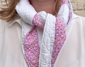 Vintage Quilt Bandana Neck Scarf