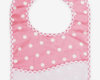 blank baby bibs to cross stitch