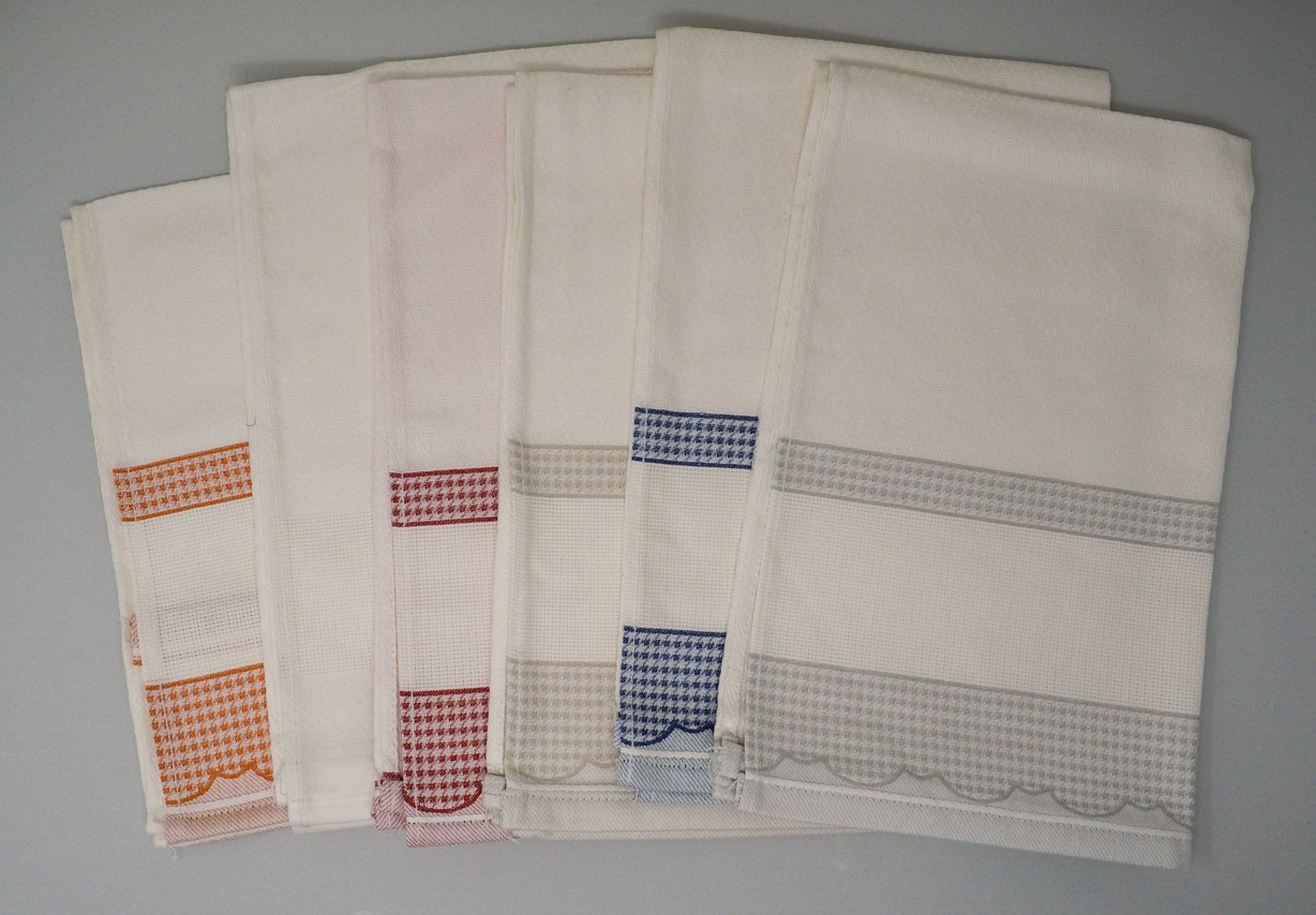 Cross Stitch Madagascar Kitchen Towels 6 Colors to Choose Etsy