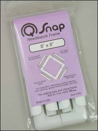 Q Snap Frame 8 x 8  Perfect for Cross Stitch Embroidery Needlework MA…