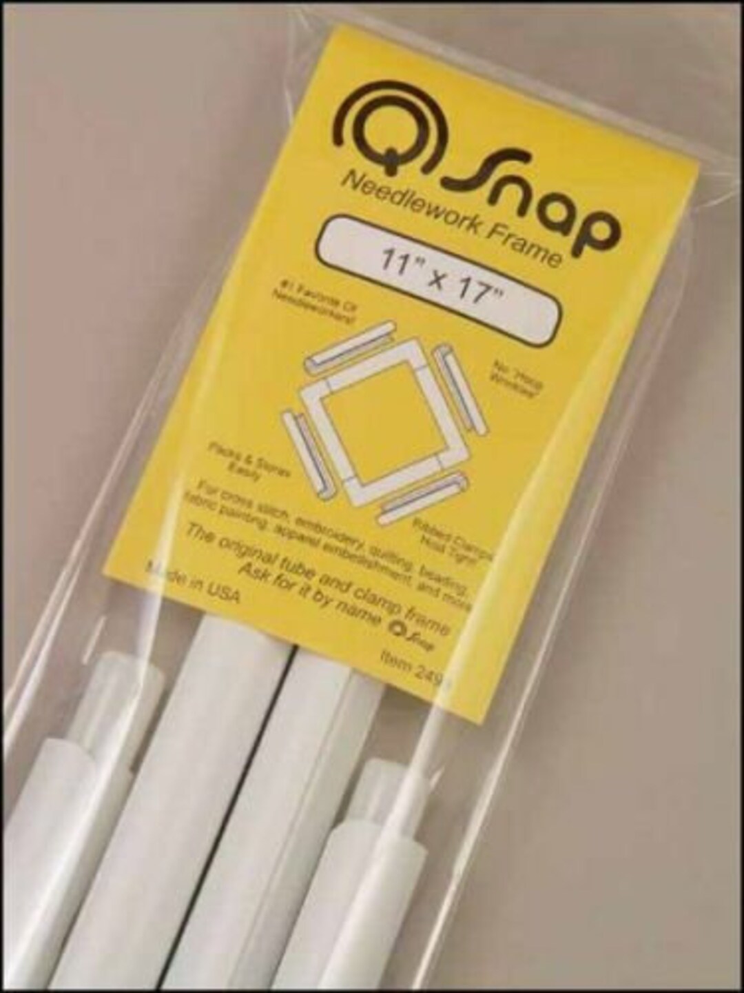 Q Snap Frame 11 X 17 Perfect for Cross Stitch Embroidery Needlework