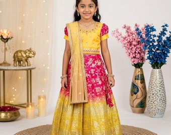 Traditional Girls lehenga, kid Lehenga, Kid Dress, Lehenga Choli, Ready to wear Chaniya Choli, Girl's Lehenga Choli, Navratri Dress, Lengha