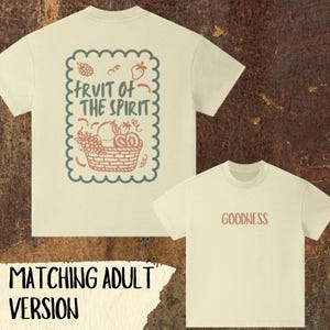 Fruit of the Spirit Kids T-Shirt: Christian Bible Verse Tee