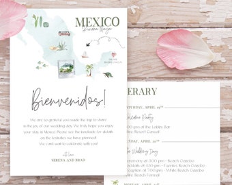 Mexico Wedding Welcome Note - Welcome Letter