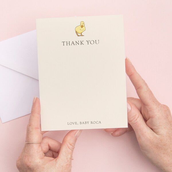 Baby Shower Thank You Cards Etsy