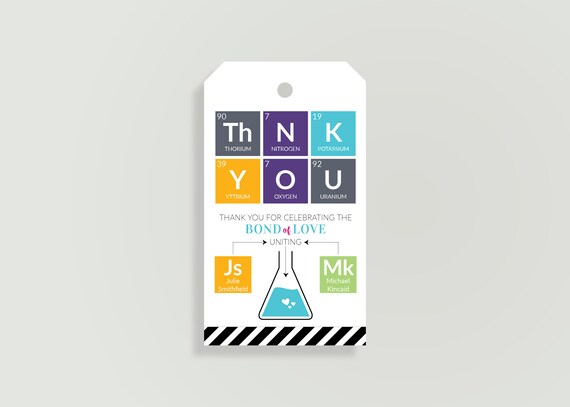 Periodic Table Favor Chemistry Science Theme Party C07c 01 By Bash Box By Kreativees Catch My Party