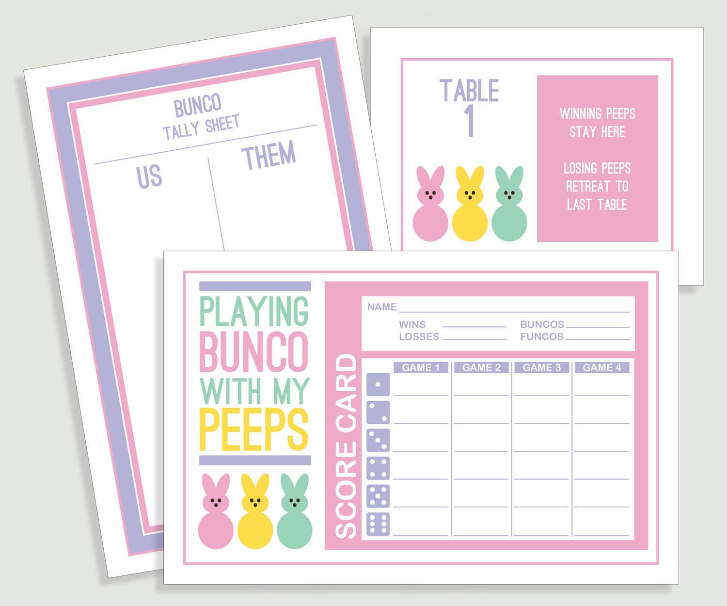 Easter Bunco Score Card Set Spring Bunco Tally Sheet and Table Cards Instant Download 00102-ID - Etsy easter-bunco-score-card-set-spring-bunco-tally-sheet-and-table-cards-instant-download-00102-id-etsy