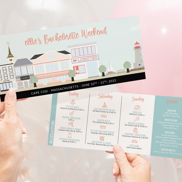 Cape Cod Bachelorette Etsy