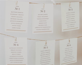 Farm Wedding Seating Chart Printed - Rustic Country