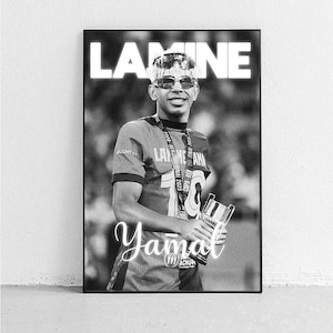 Lamine Yamal Soccer Poster: Spain Football Art (Digital Download)