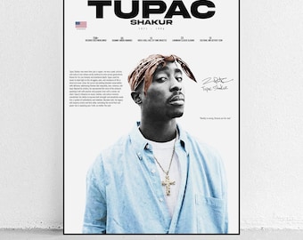 2pac Tupac Shakur 4 Ever 1971-1996 Subway Size Poster Large