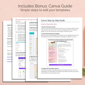 Sorority Resume Template and Cover Letter, Social Resume with Photo, Pink Sorority Resume Template, Sorority Rush Pack, Cute Social Resume image 6
