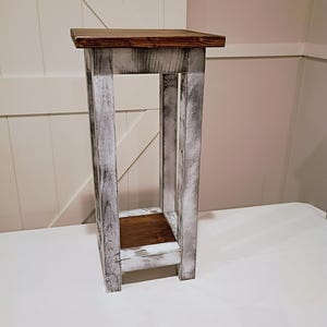 End Table | Side Table | Farmhouse Table | Rustic | Distressed | Handcrafted