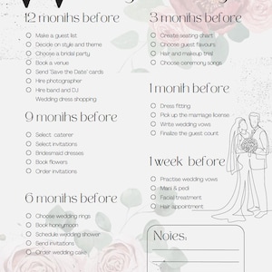 Wedding Checklist