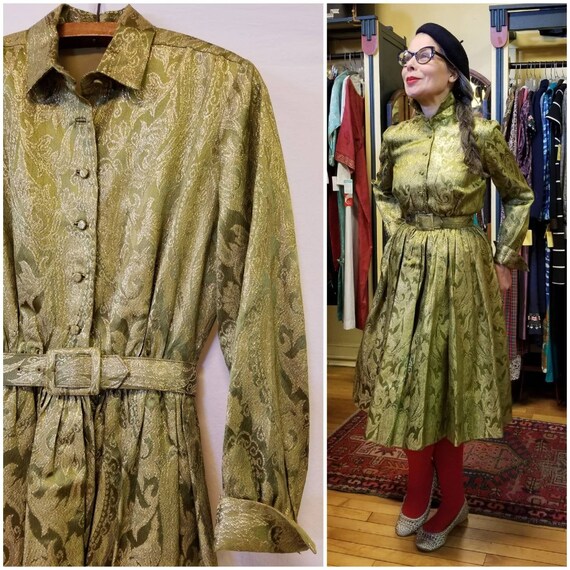 50s Dress / Anne Fogarty Dress / Vintage Designer