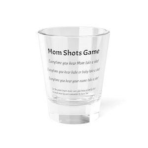 Jeu de shots pour maman : jeu de boissons amusant pour faire la fête