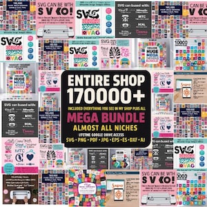 100,000+ Mega SVG & PNG Design Bundle – Lifetime Access, Commercial Use Included High-Quality