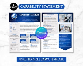 Modèle modifiable de déclaration de capacité : marketing des petites entreprises (format US Letter PDF)