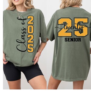 Senior Class of 2025 Shirt, Senior 2025 Shirt, Graduation Shirt, graduation gift, Group 2025 Grad Tees, High School Graduate Tee, Senior