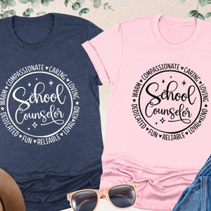 School Counselor Shirt, School Psychologist Shirt, Guidance Counselor Shirt, Therapist Shirt, Gift for School Counselor,Back To School Shirt