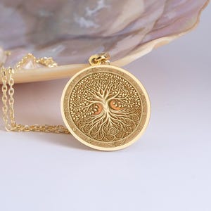Silver Tree of Life Necklace, Celtic Jewelry, Yggdrasil Pendant, Norse Mythology Jewelry, Tree of Life Pendant, Silver Tree Charm