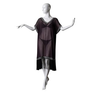 Handmade Bohemian Beach Cover-Up Dress: Lightweight Summer Vacation