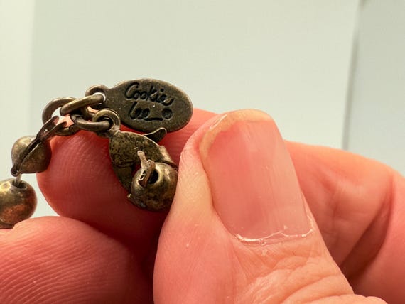 Signed Cookie Lee Necklace: Vintage Boho Bead Chi… - image 3