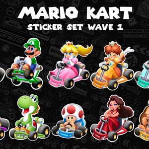 マリオカート ステッカーセット ウェーブ 1