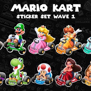 マリオカート ステッカーセット ウェーブ 1
