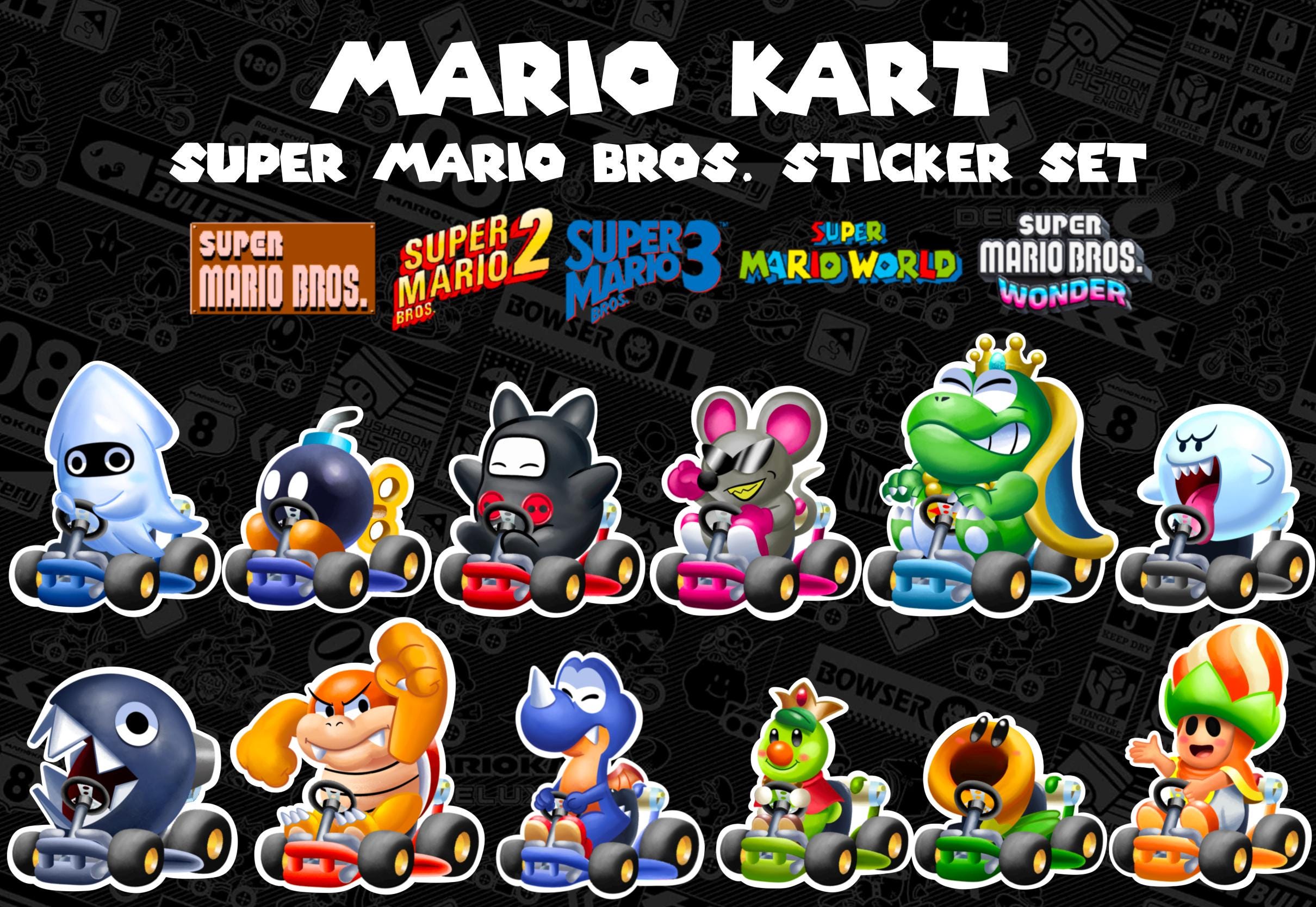 マリオカート スーパーマリオブラザーズ ステッカーセット
