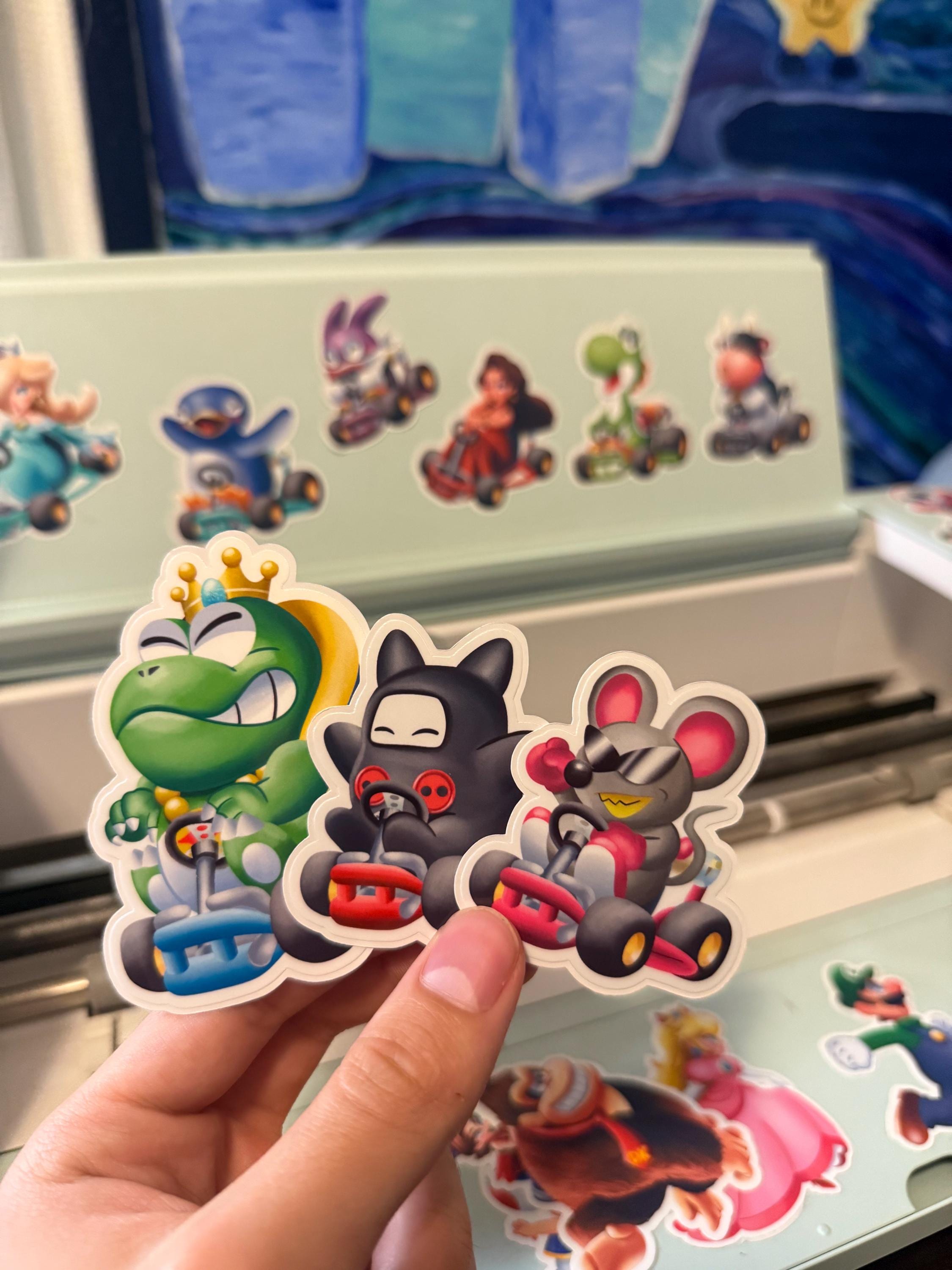 マリオカート スーパーマリオブラザーズ ステッカーセット