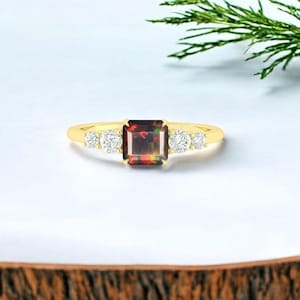 AAA Vintage Natural Ethiopian Black Opal Ring For Woman, black Fire Opal Ring Minimalist Ring Gold Ring October Birthstone Bridal Gift Ring
