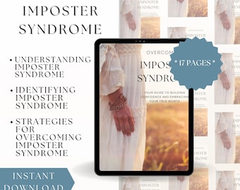 Overcoming Imposter Syndrome eBook | Conquer Self-Doubt & Step Into Confidence | Instant Digital Download