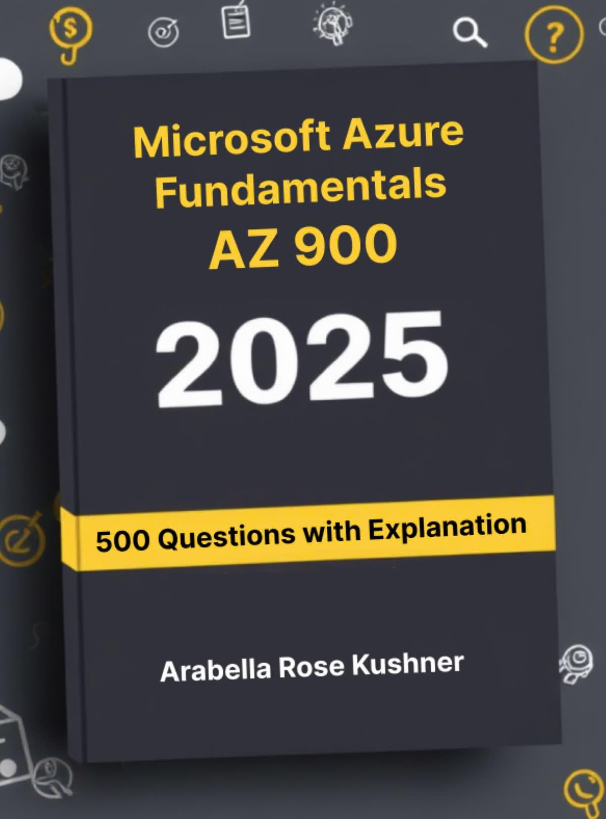 Microsoft Azure Fundamentals AZ 900 500 Questions With Explanation Etsy