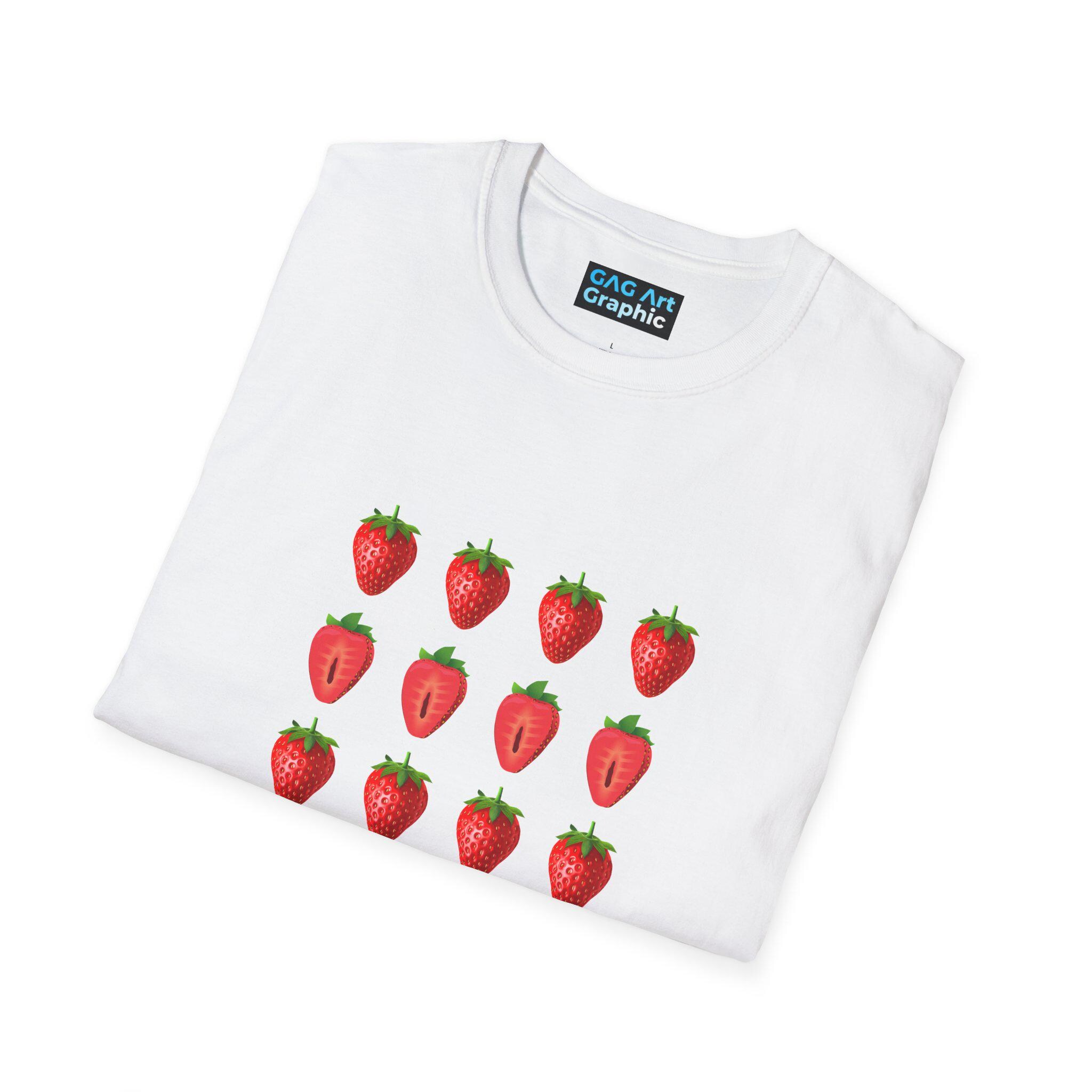 ◆THE MUSEUM VISITOR◆ STRAWBERRY NETWORK TSHIRT WHITE 15664 THE MUSEUM VISITOR☆STRAWBERRY NETWORK T-SHIRT (WHITE