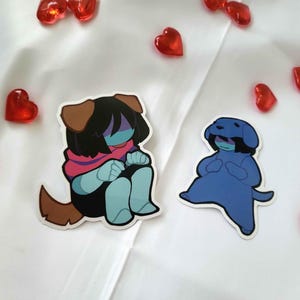 Puppy Kris Stickers