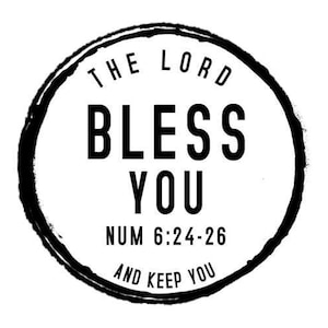 Blessed - Stempelset für Bibel Journaling