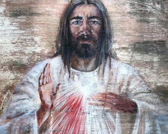 Divine Mercy, giclee print