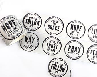 Stamps" WIDE washi tape