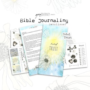 Total Trust - ein Bibeljournal kreative Andacht -digitaler Download