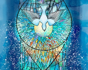 Come Holy Spirit - fine art giclee print