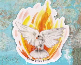 Come Holy Spirit- faith sticker