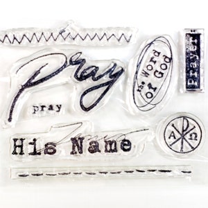 Prayer of the Heart elements - Stamp Set